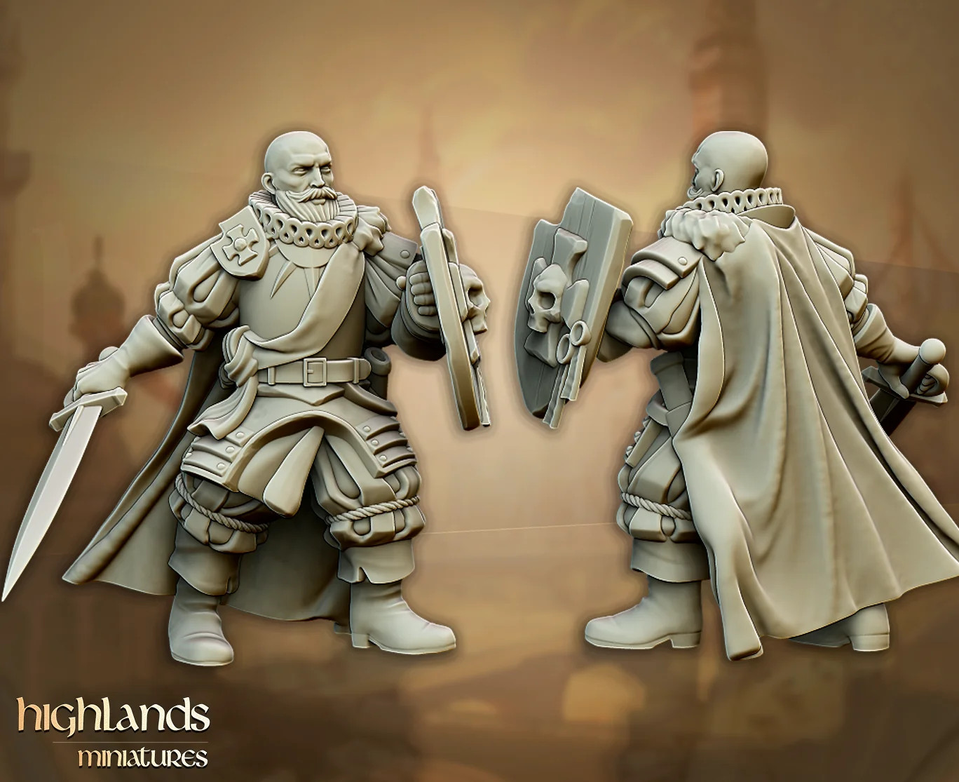 Sunland Imperial Hero - 28-32mm Sunland - Resin Tabletop Miniature