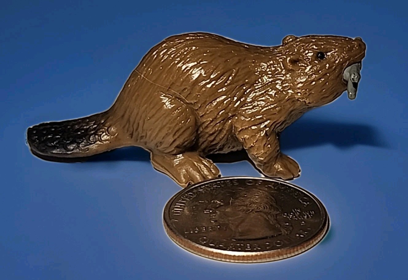 Safari Ltd. Beaver Good Luck Mini 2" Long