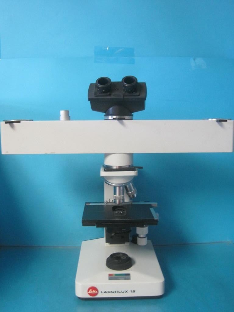 Leitz Laborlux 12W 513547 Microscope 020-435.025 Binocular Head 512661 Objective