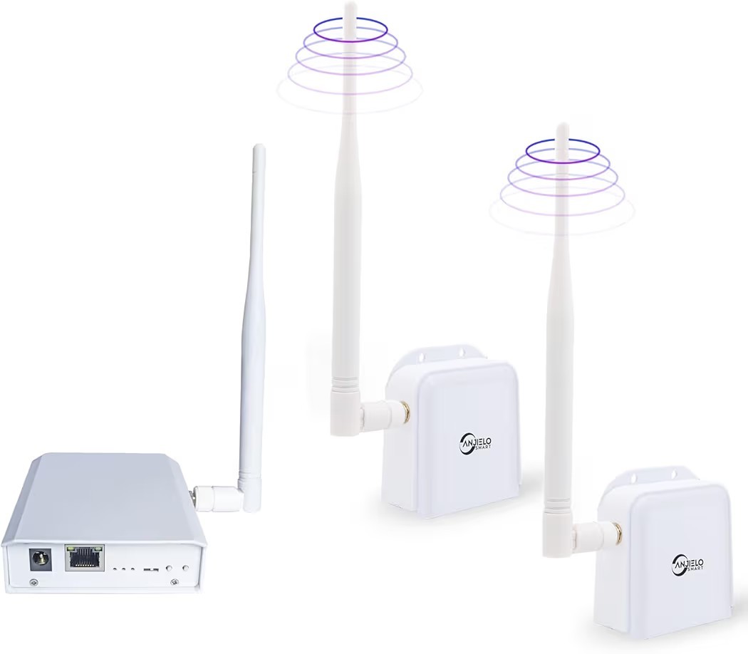 WiFi Halow Wireless Bridge Enhanced Version for 3km Long Distance...
