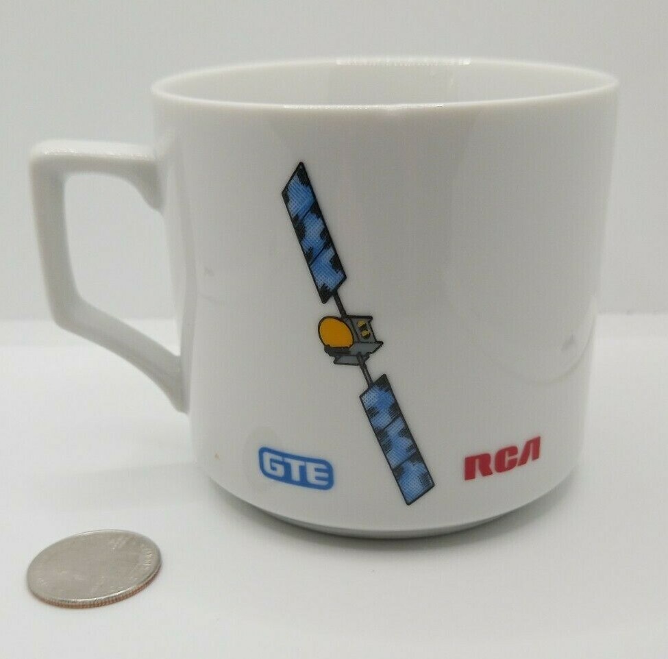 Large GTE / RCA Satellite Mug Cup - G STAR SERIES