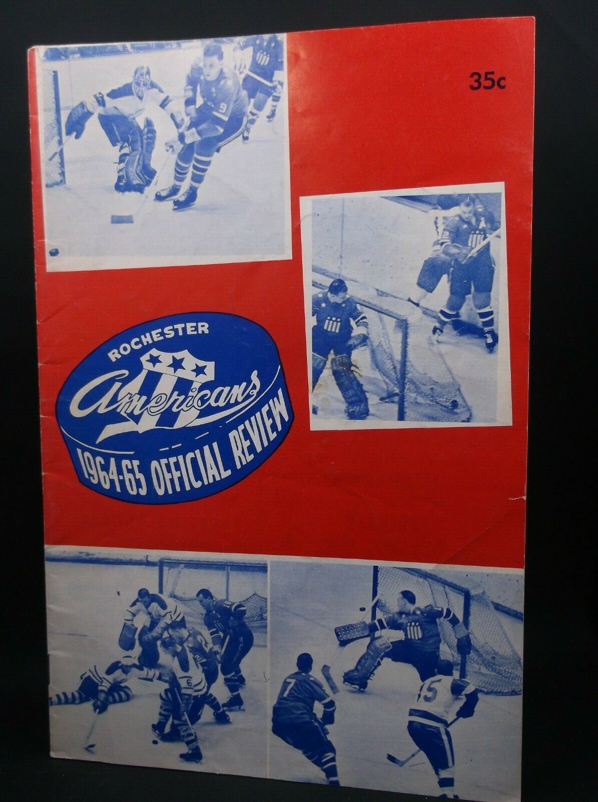 ROCHESTER AMERICANS vs Baltimore Program November 14, 1964