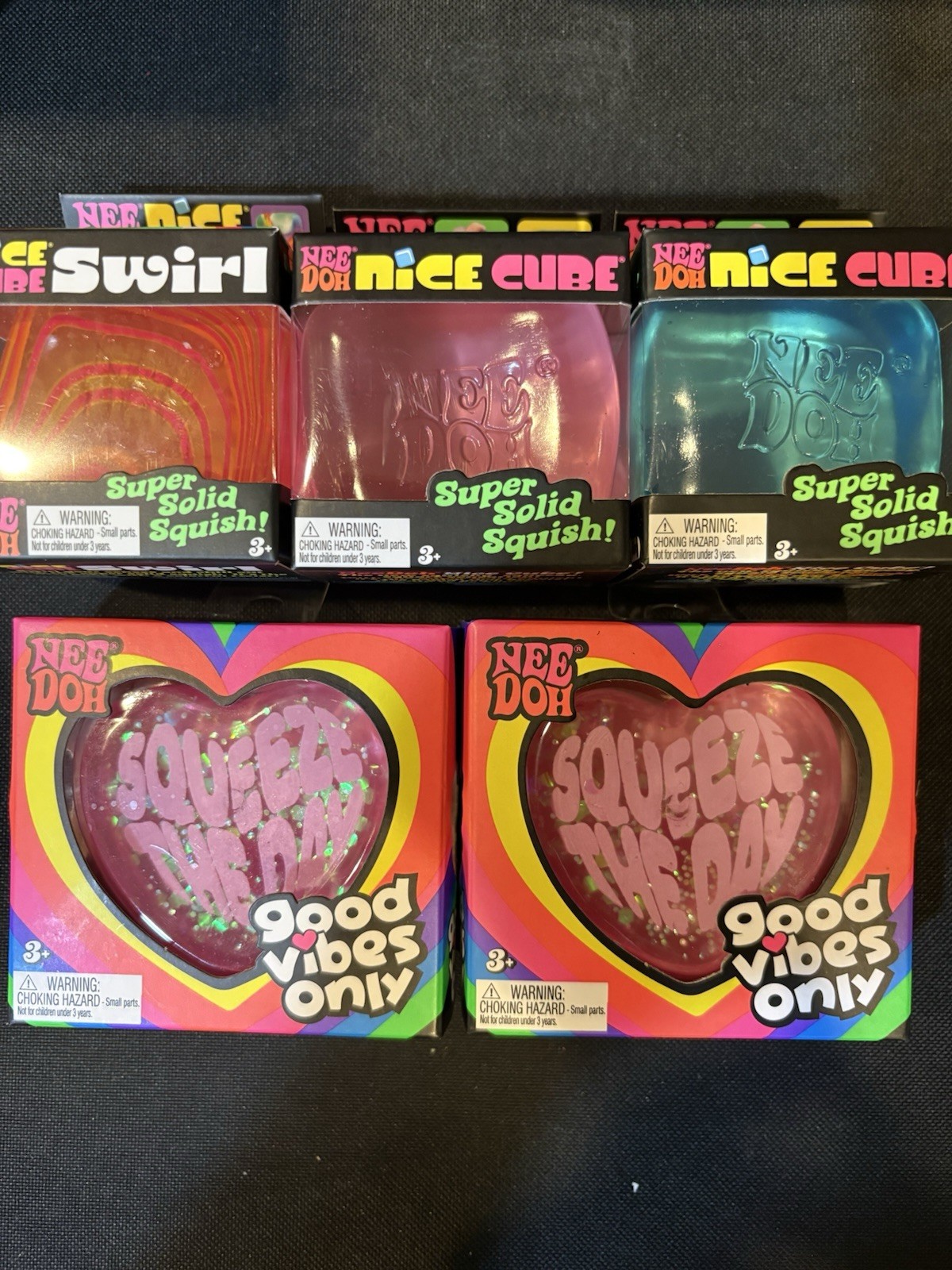 Nee Doh Good Vibes Hearts & Nice Cubes