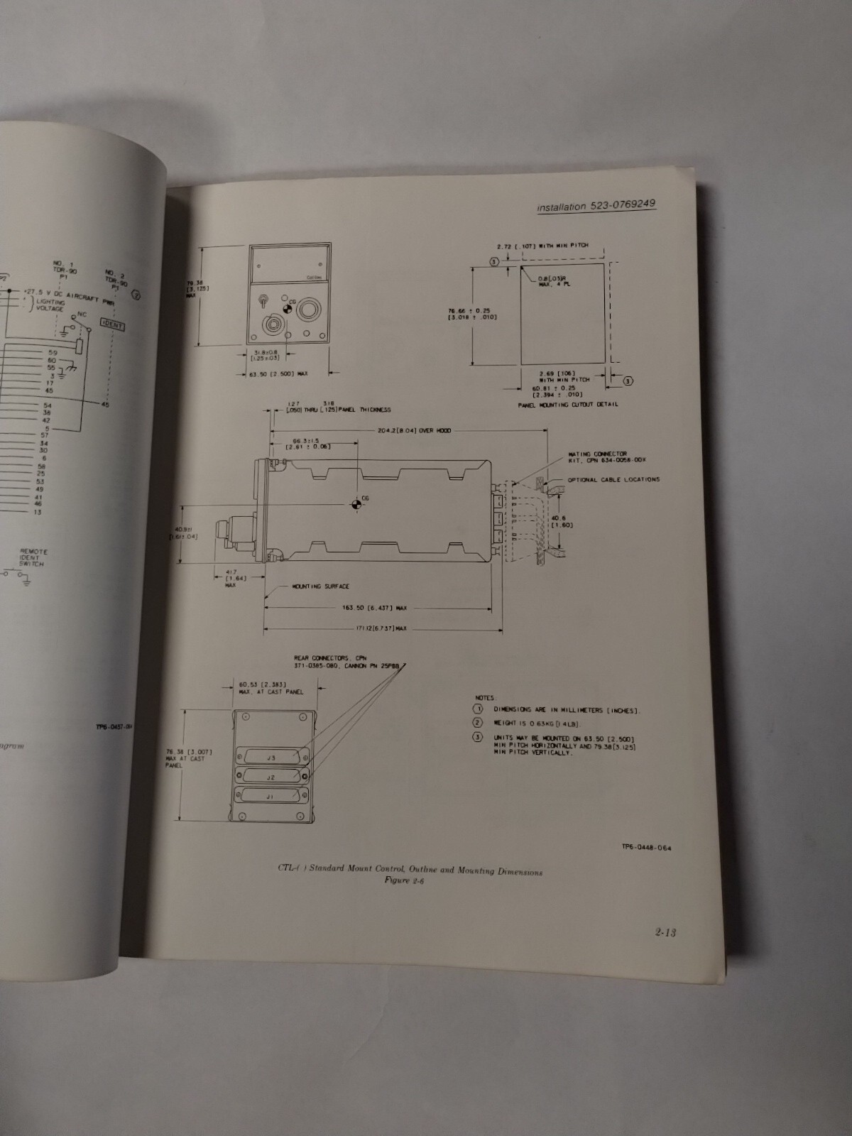Collins CTL- ( ) Controls Instruction Book 523-0769247-00111A-Original