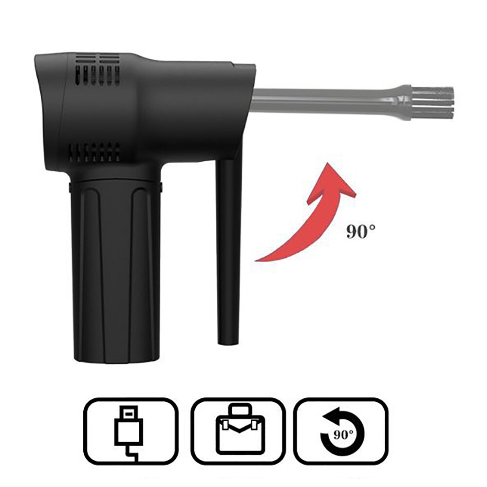 Wireless Air Duster USB Dust Blower Handheld Electric Compressed Dust Cleaner