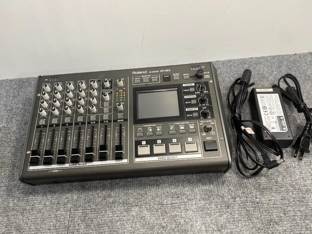 Roland VR-3EX AV Mixer for Web Streaming and Recording #0001