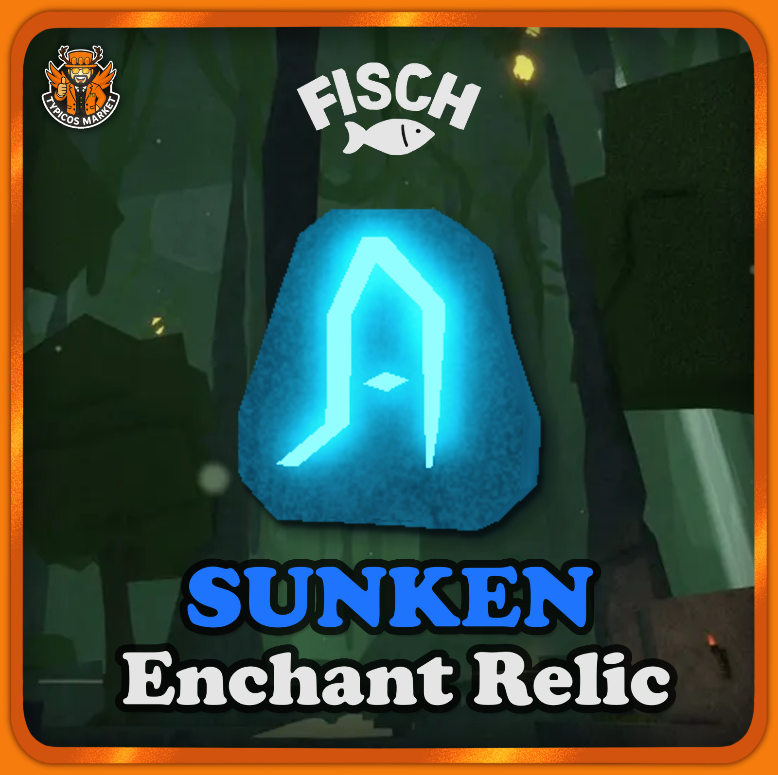 [FISCH] - Sunken Enchant Relic - [Tidefall Material]