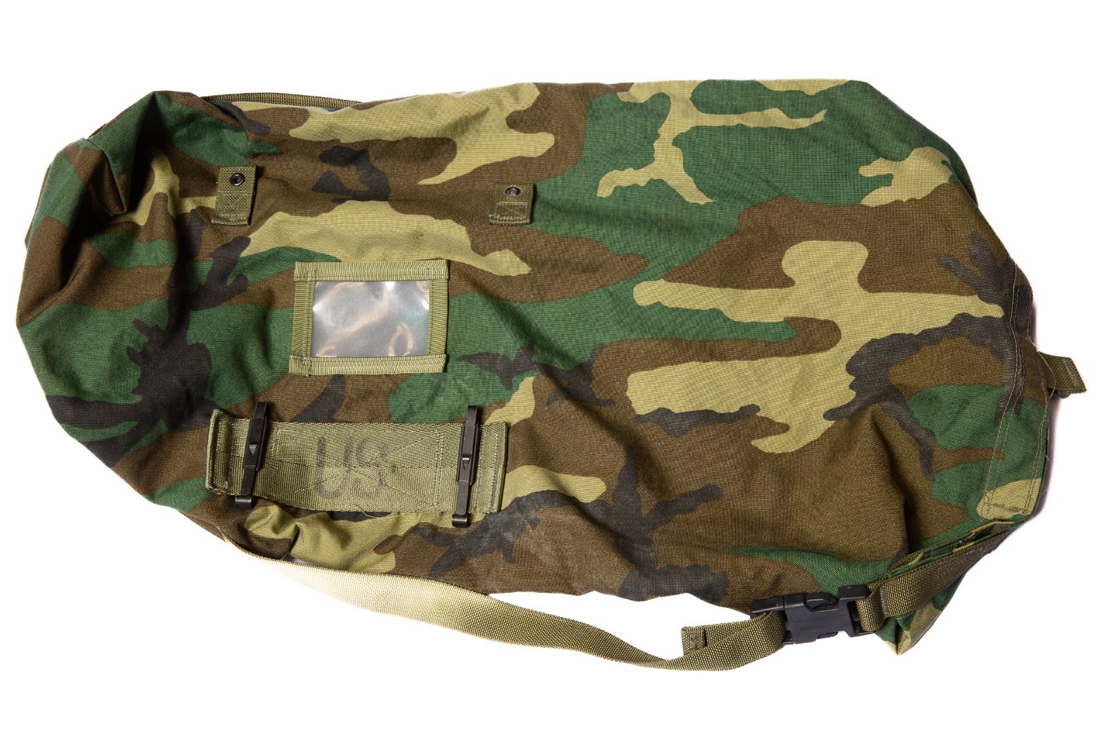 USGI NBC Chemical Protective Clothing Bag M81 Woodland NSN 8465-01-216-6259