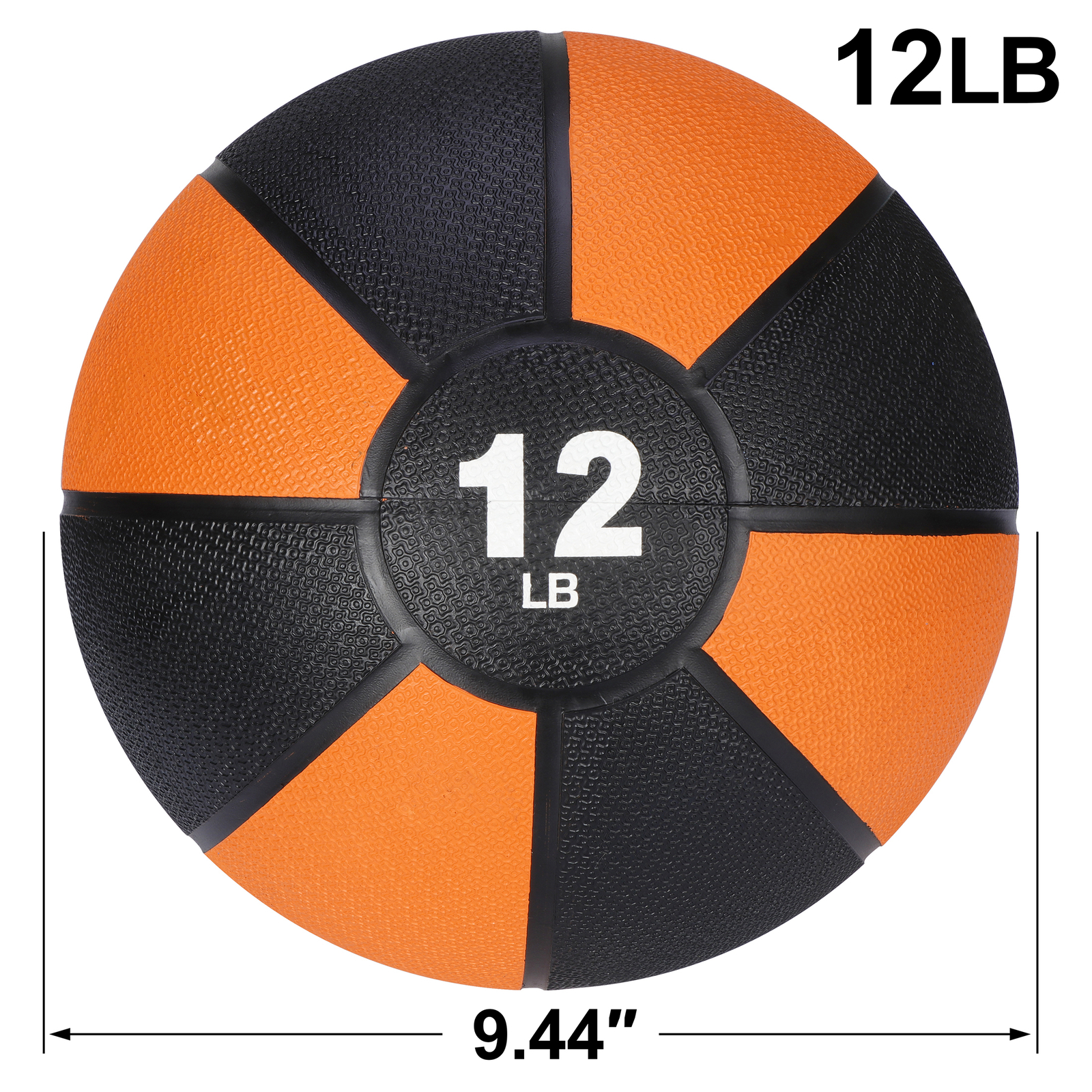 Keep Fit Training Body Exercise 12lb Portable Medicine Ball Build Muscle