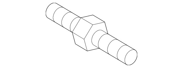 Genuine Volkswagen Support Stud N-107-645-01