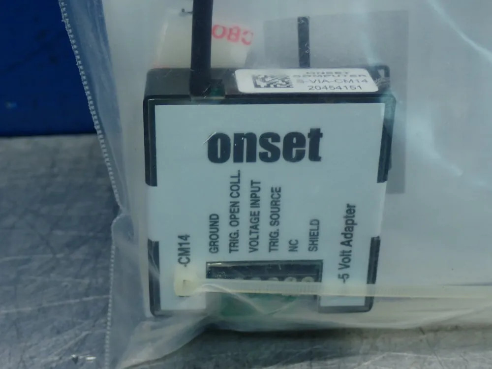 ONSET COMPUTER VOLTAGE INPUT ADAPTER SENSOR S-VIA-CM14
