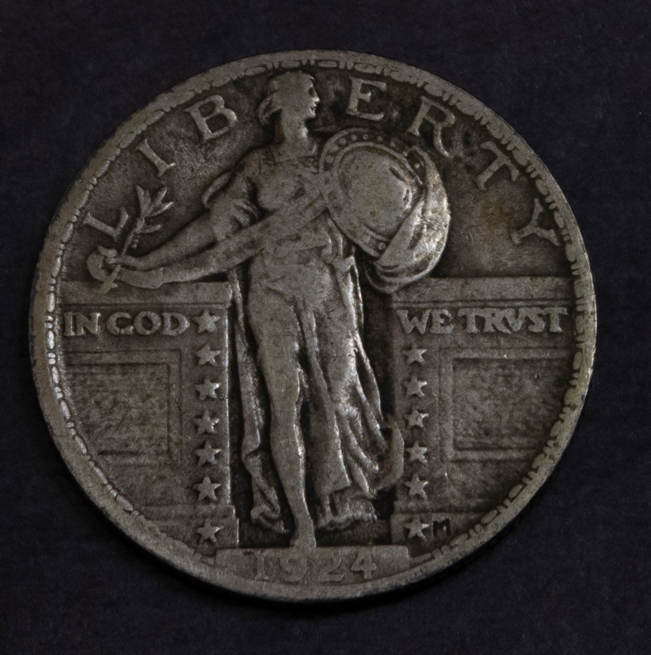 1924 Standing Liberty Quarter XF................Lot 5876