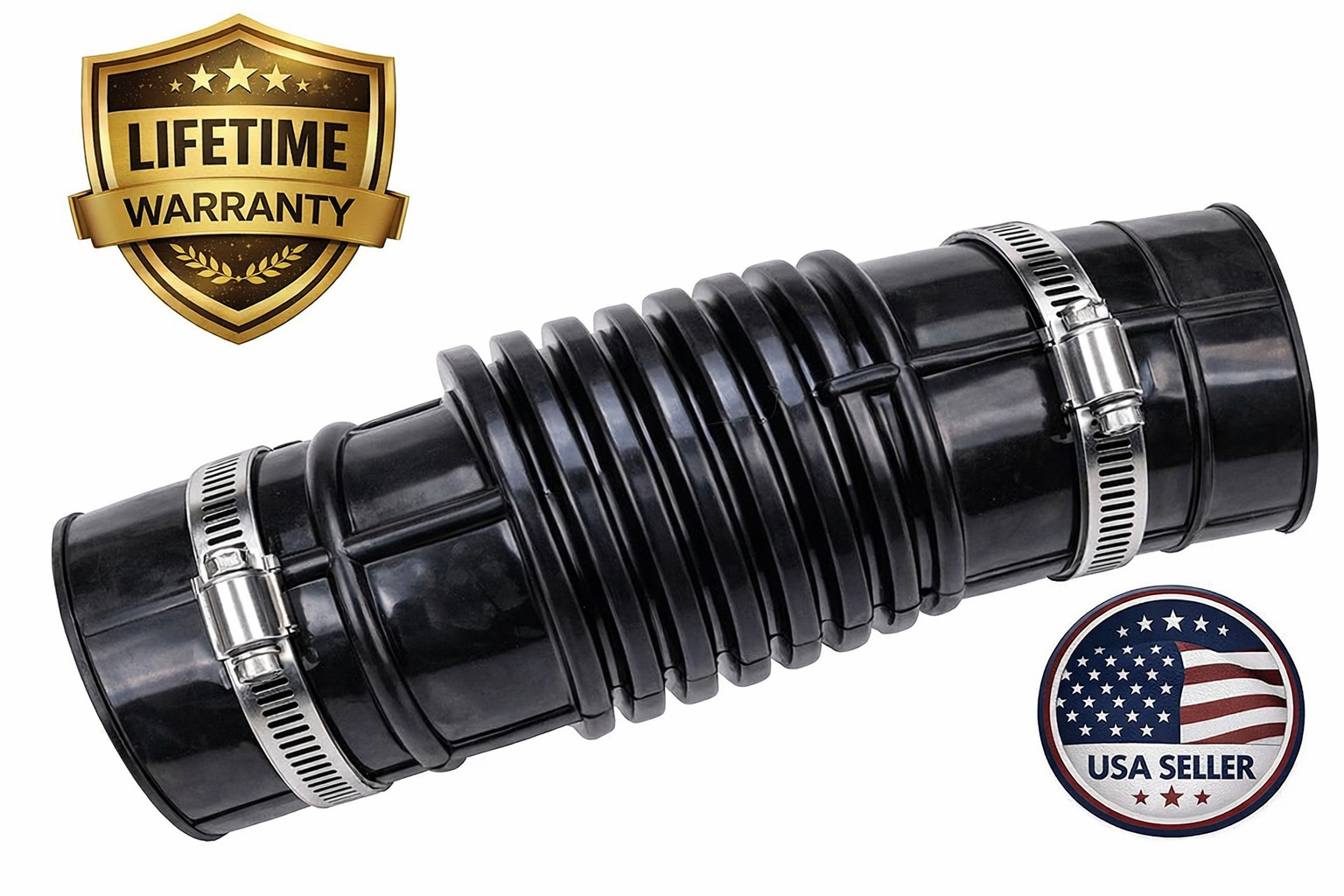 Air Cleaner Intake Hose With Clamps Fits: Kia Sportage 1995-2002 L4 2.0L