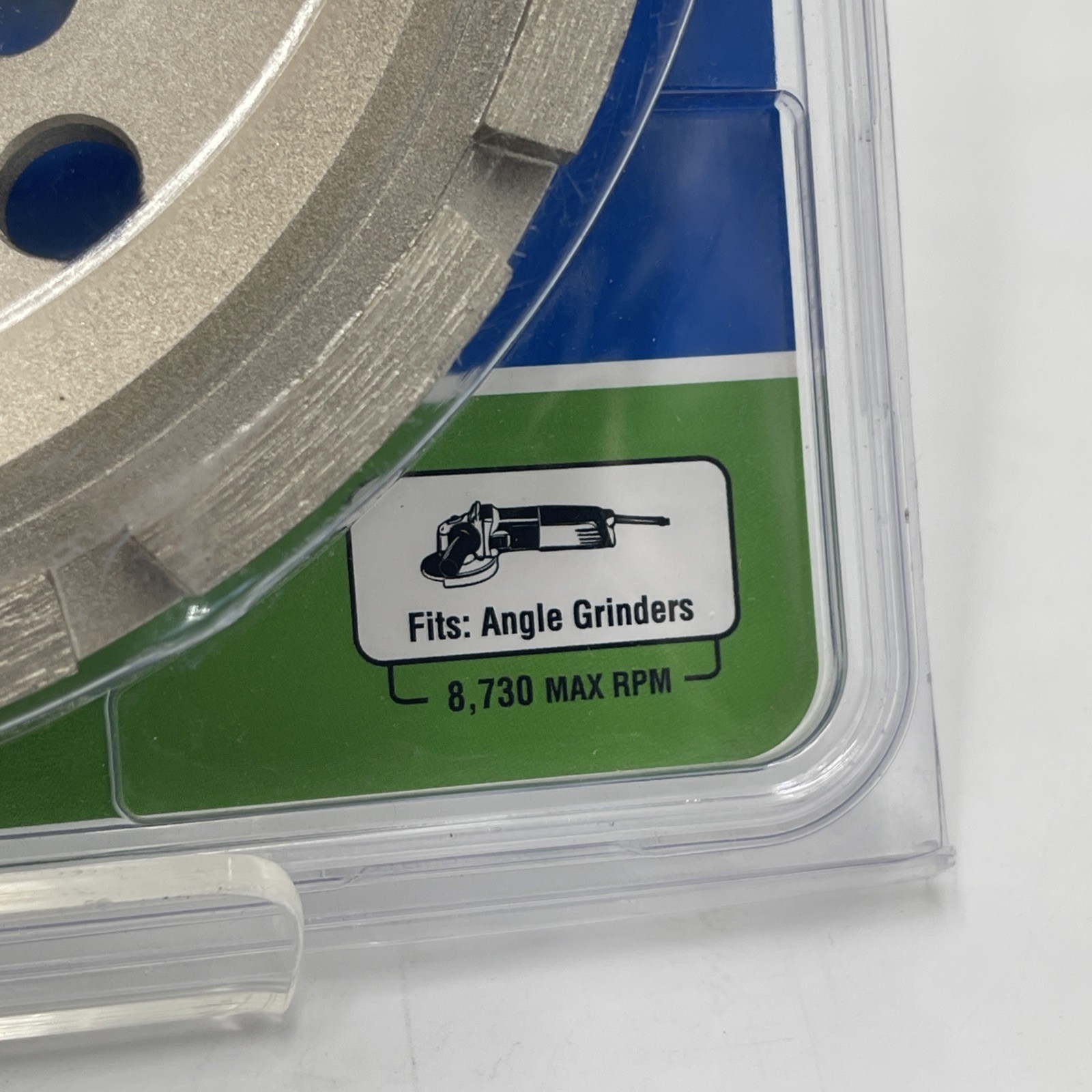 Norton 7" Pro Grade Single Row Diamond Cup Blade 50511-038 Grinder Wheel