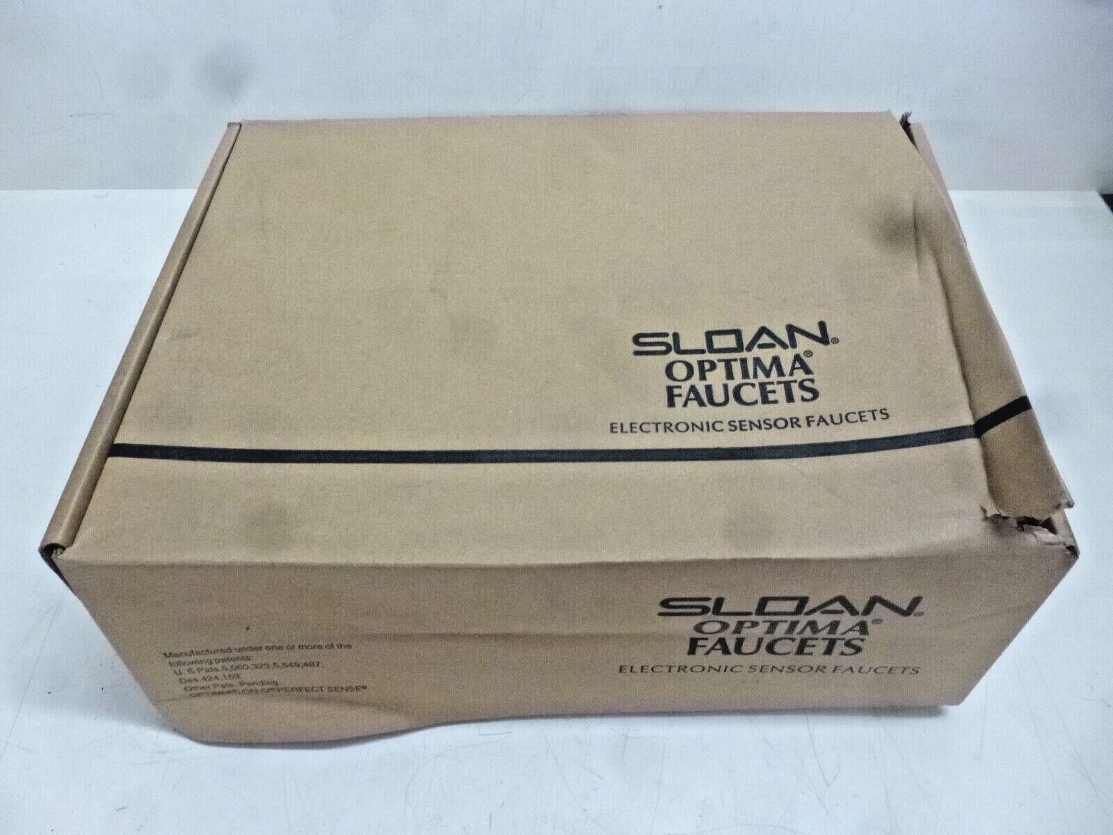 New Sloan Ebf-650-Bat-Tee-Cp-0.5Gpm-Mlm-Ir-Fct Sensor 4" Mount, 3 Hole Low Arc