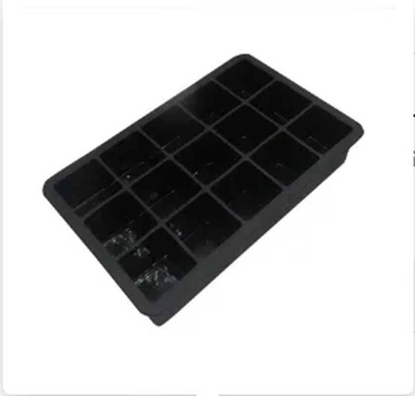 【Hot Sales】1Pc, Ice Cube Tray with Lid, 6 Cavity Flexible Food Grade Silicone Ic