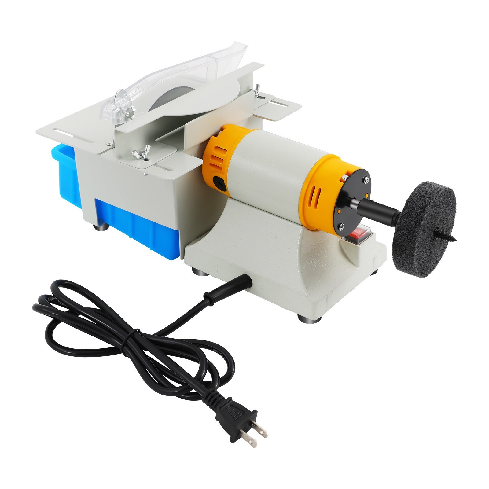 Mini Table Saw, 110V Multifunctional Electric Grinding Machine With Table Saw