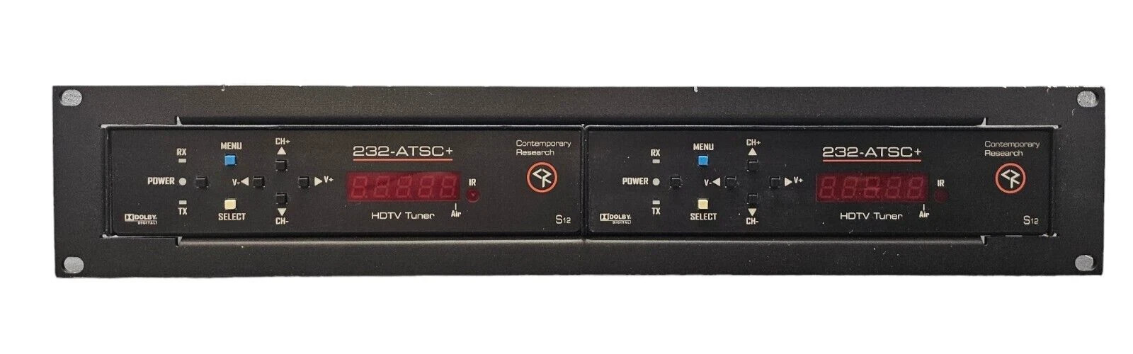 CONTEMPORARY RESEARCH 232-ATSC4 HDTV TURNER w/ DUAL RACK MOUNTS