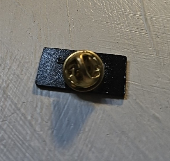 Pinback Pin MARSS Military Affiliate Radio System US Army Pin 1 inch AUCT#13370