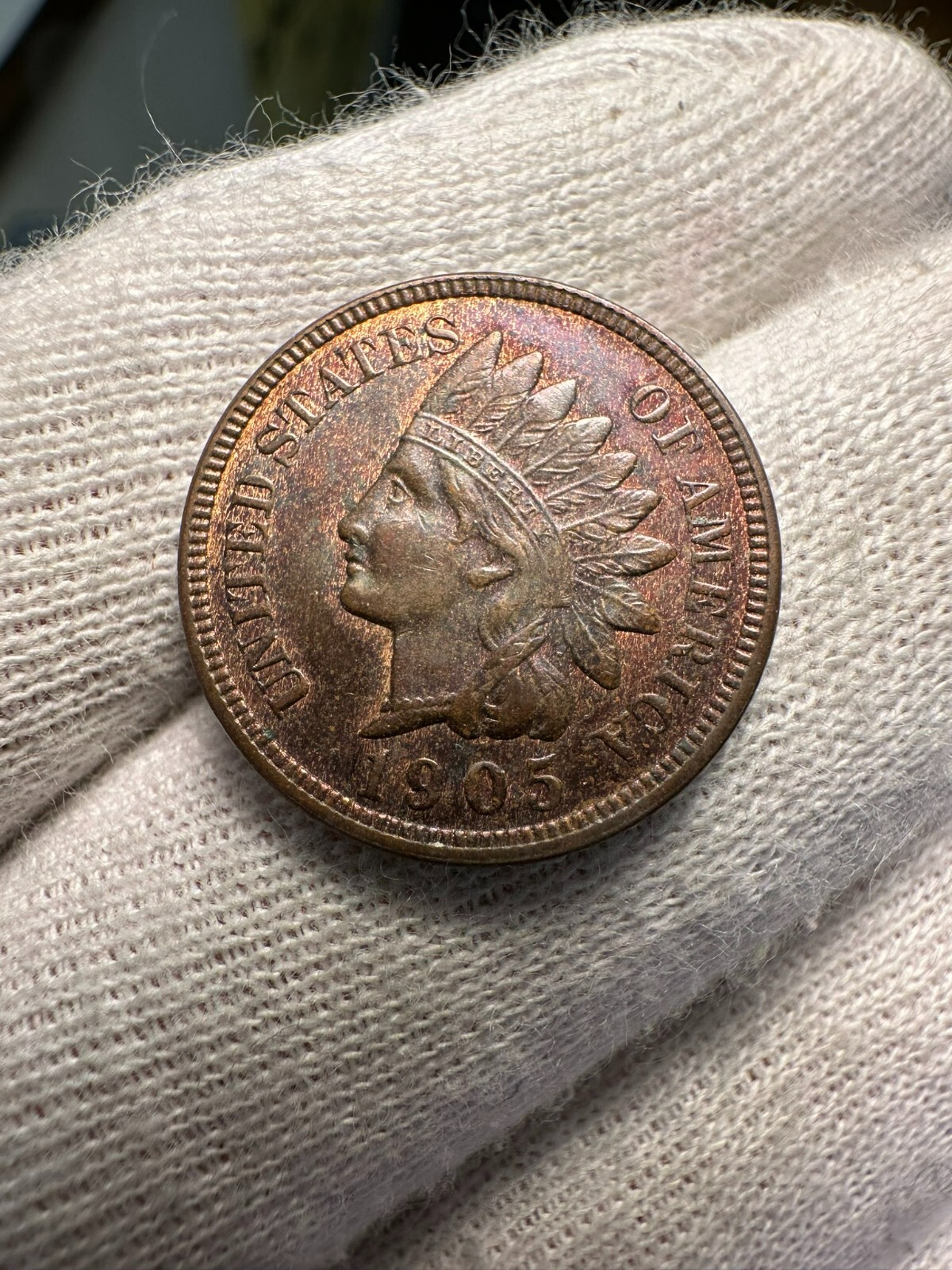 1905 Indian Head Cent Choice BU