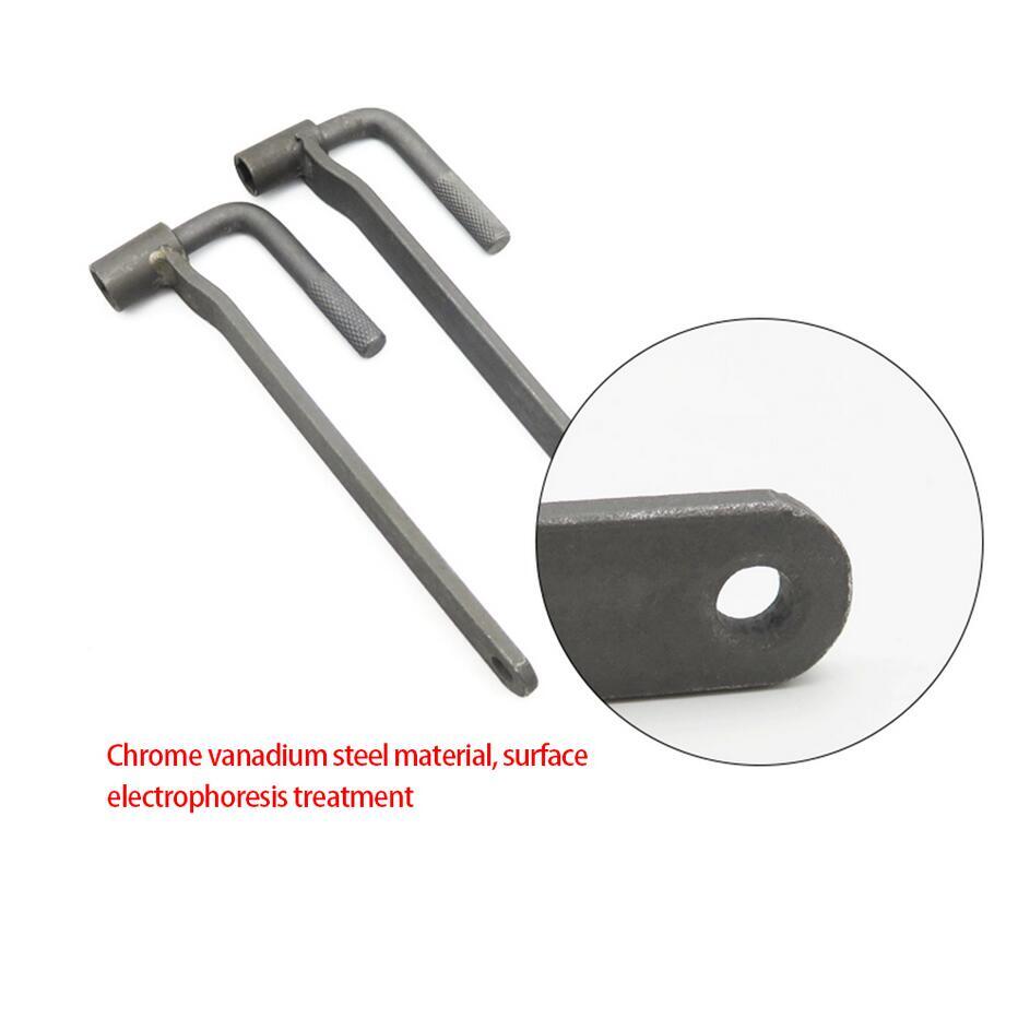 4PCS/Set Feeler Gauge Motorcycle Engine Valve Hexagon Socket Spanner Wrench