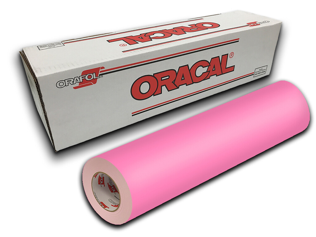 12" X 4ft - Soft Pink Matte Oracal 631 Exhibition Cal Vinyl Roll