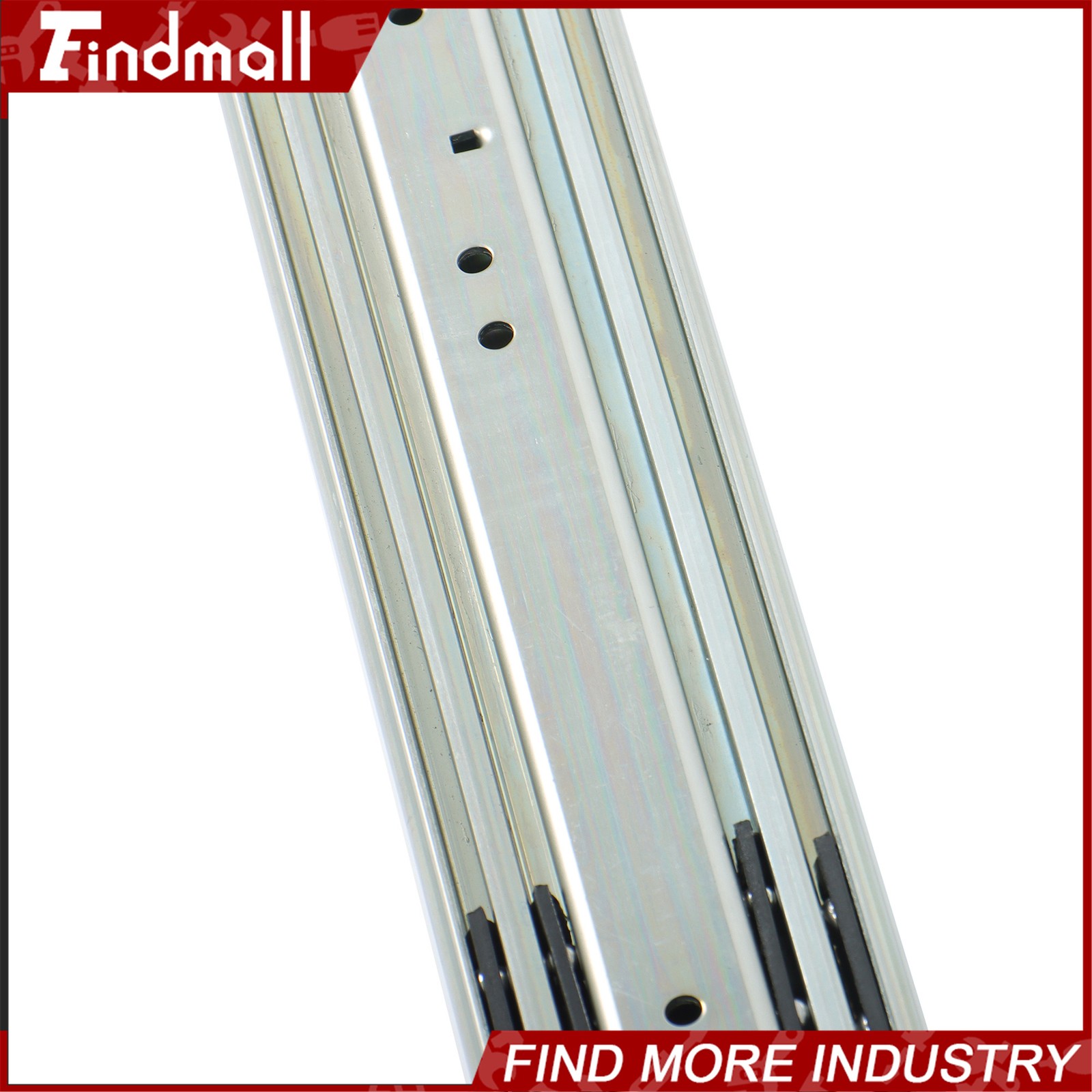 Findmall Heavy Duty 56" Drawer Slides w/Lock 500lb - Full Extension Ball Bearing
