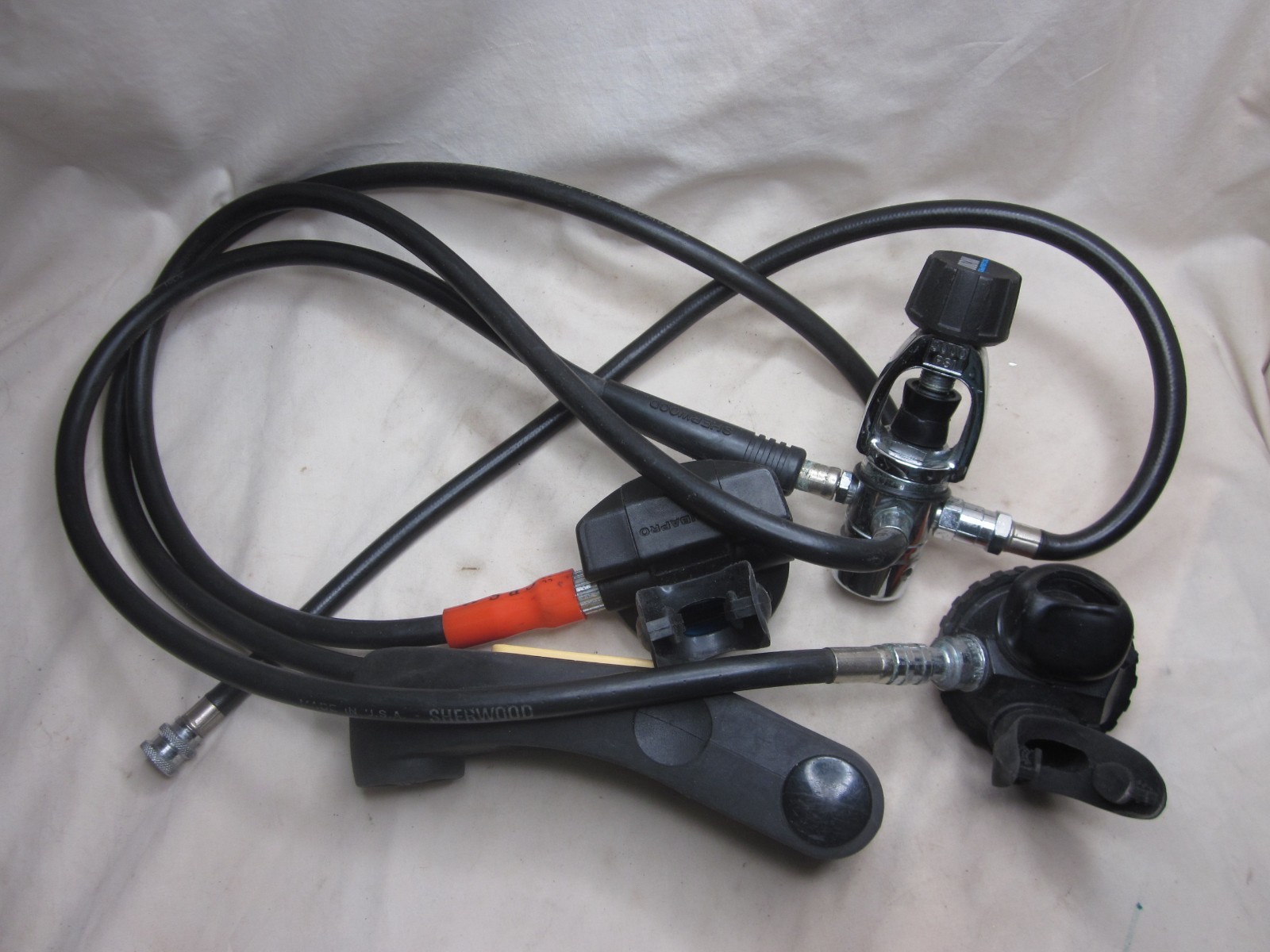 untested Scuba Diving Parts Scubapro MK200 G200 Sherwood regulator gauge