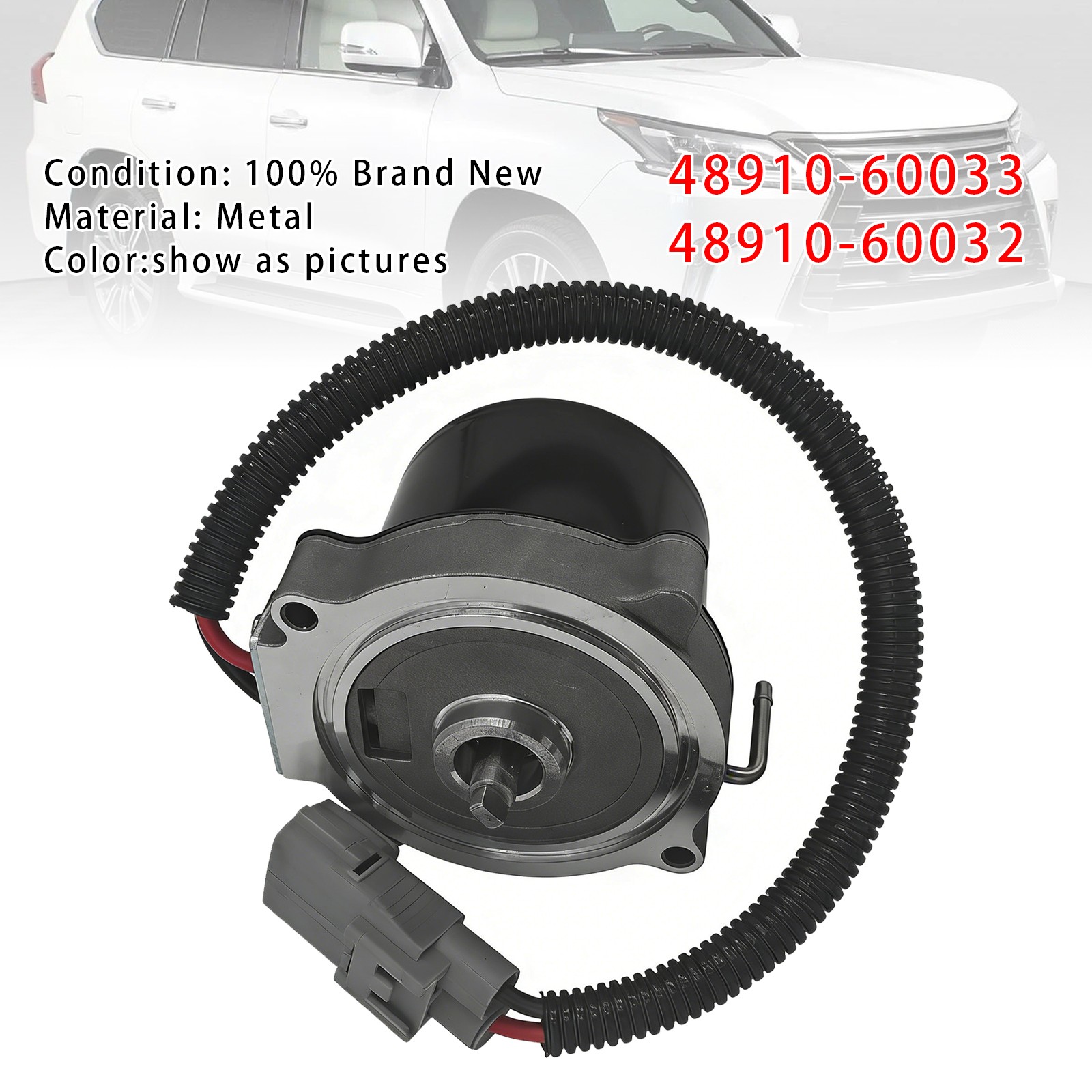 Height Control Pump Motor 48910-60033 48910-60032 For Toyota Land Cruiser LX570~