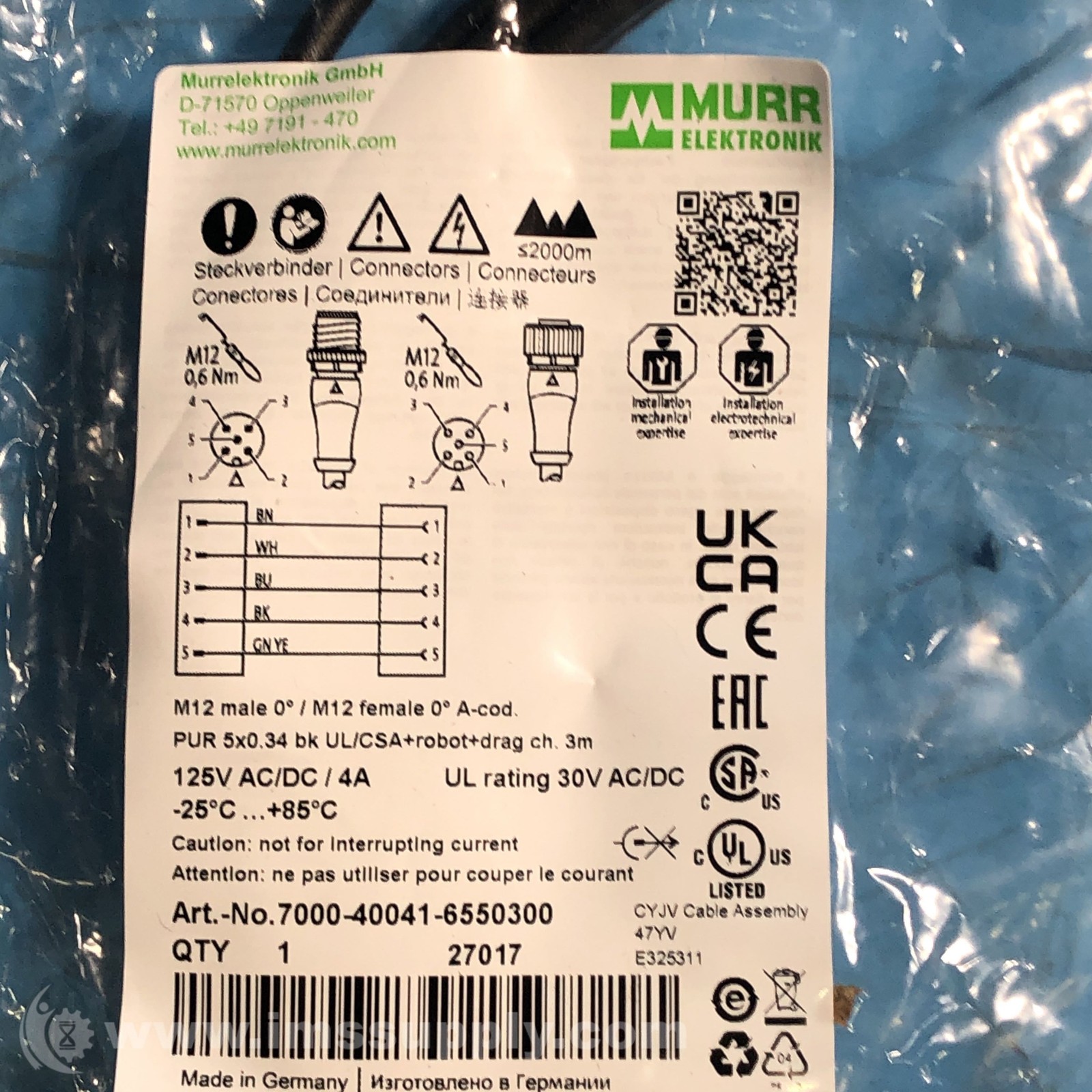 Murrelektronik 7000-40041-6550300 FNFP