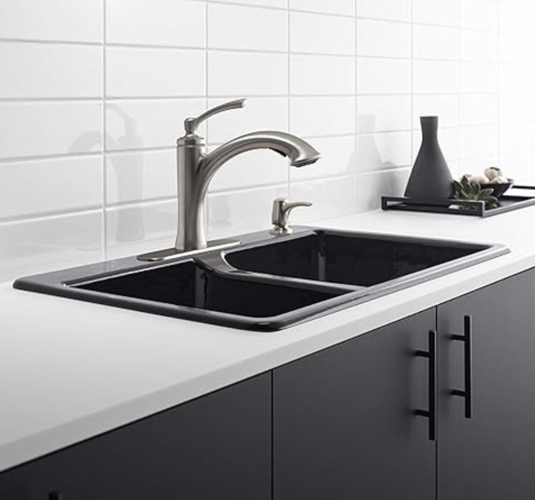 Pullout Kitchen Faucet +  Soap/lotion Dispenser Vibrant Stainless R16399–SD-VS