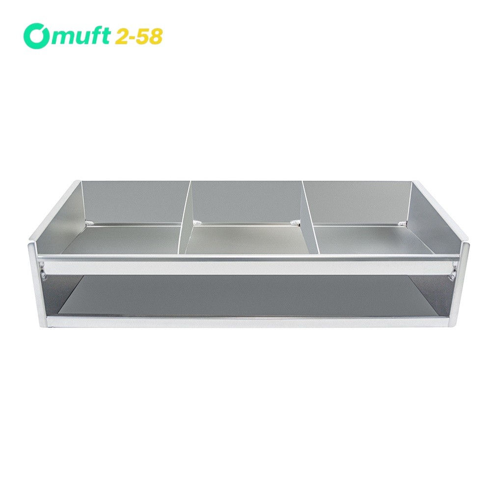 Aluminum Helmet Bay Storage Holder Rack For Trailer Shop Garage Organizer