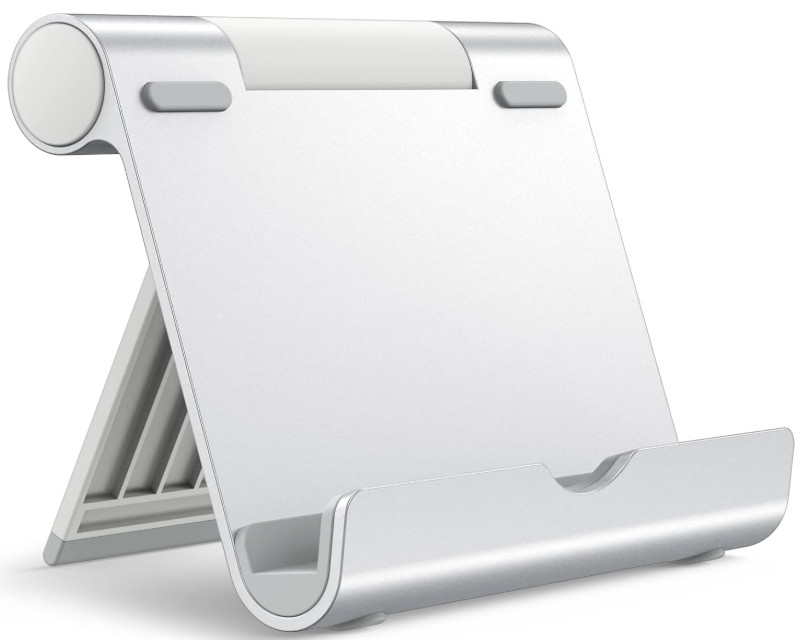 Tablet Stand, Adjustable Portable Desktop Holder, Foldable Dock