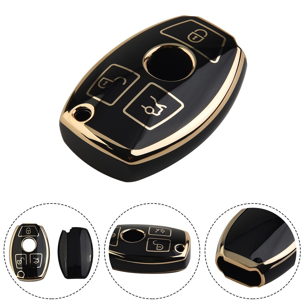 Car Key Case Key Shell 3 Buttons Remote Car Key Shell Car Key Protection