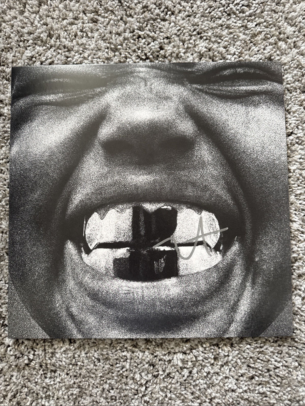 Ye Kanye West SIGNED COVER AUTOGRAPHED BULLY Black VINYL LP In Hand