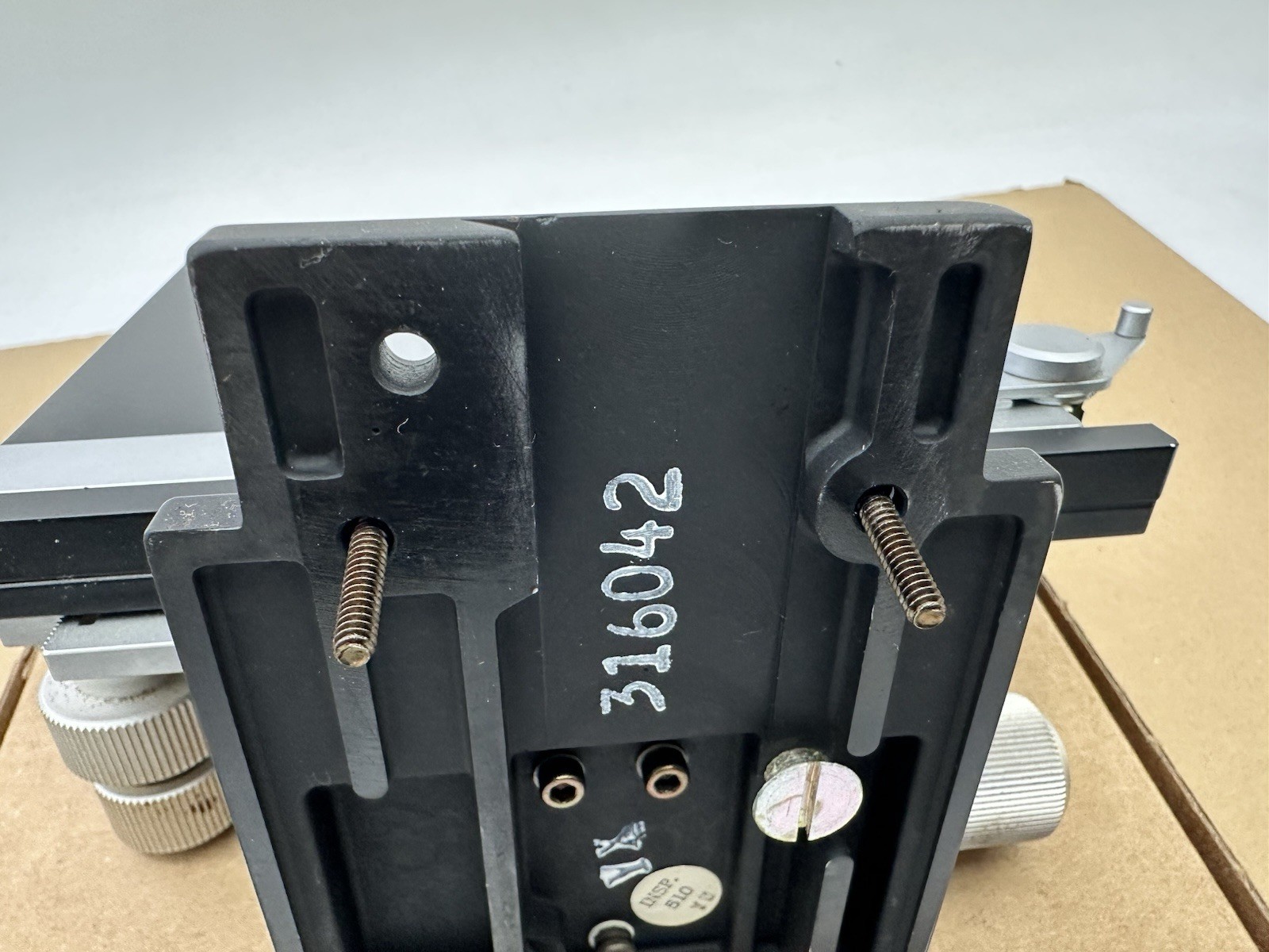31-60-42 MECANICAL STAGE REPLACEMENT PART FOR BAUSCH LOMB BALPLAN MICROSCOPE