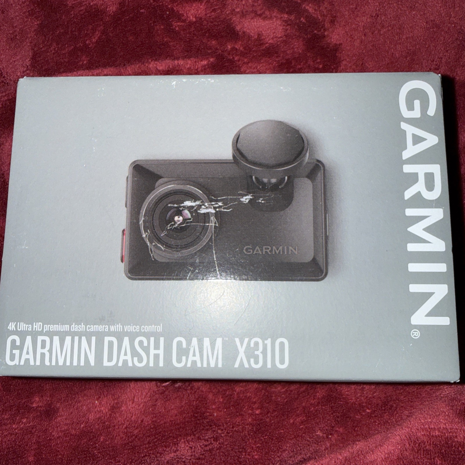 Garmin Dash Cam X310 with 4K Video and 140 Degree Field of View 010-02860-00