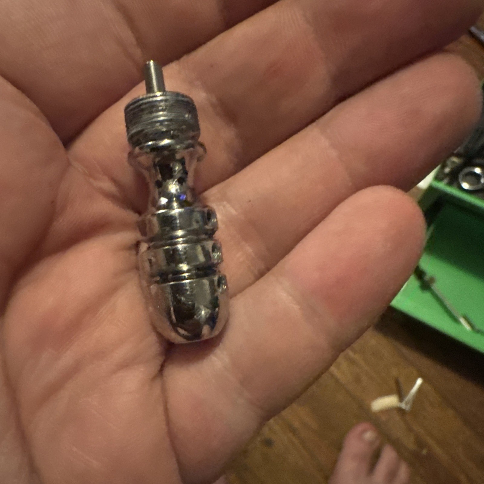 Belsales Evolution Autococker EVO Hollow point  3-Way Valve Chrome SS Stem