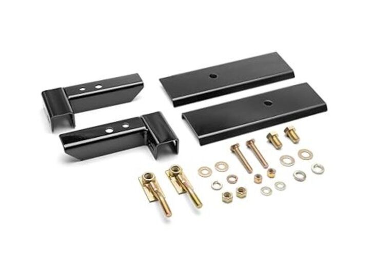 RealTruck  Hardware Kit for use w/Standard Bed, Black, No Drill | 30122 | Fits