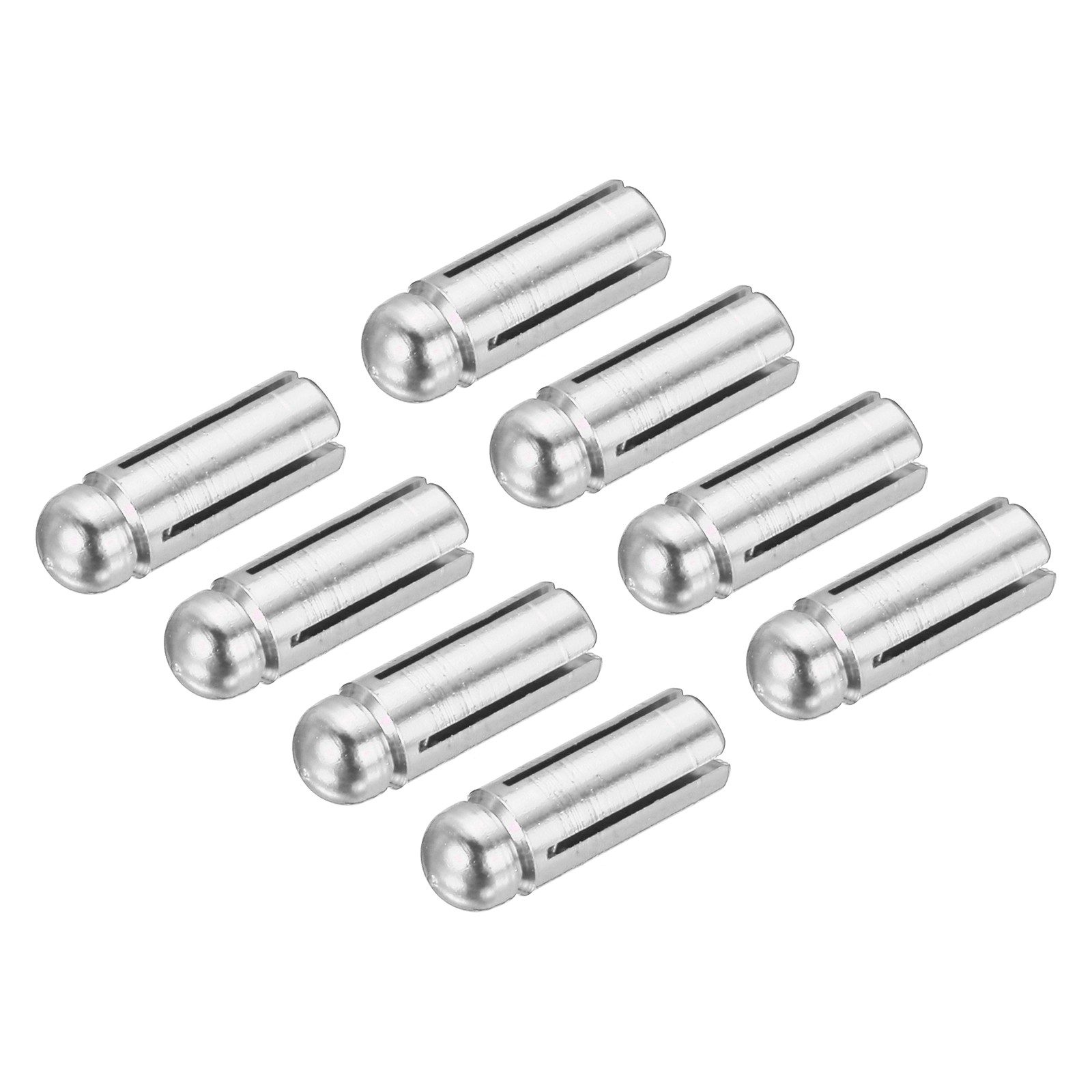 8pcs Dart Flight Protectors Aluminum Alloy Dart Wing Protectors Silver