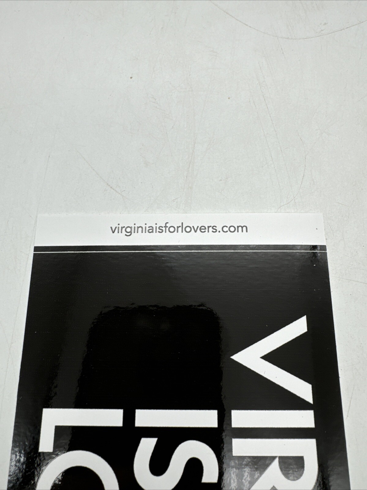 VIRGINIA IS FOR LOVERS Decal Bumper Sticker