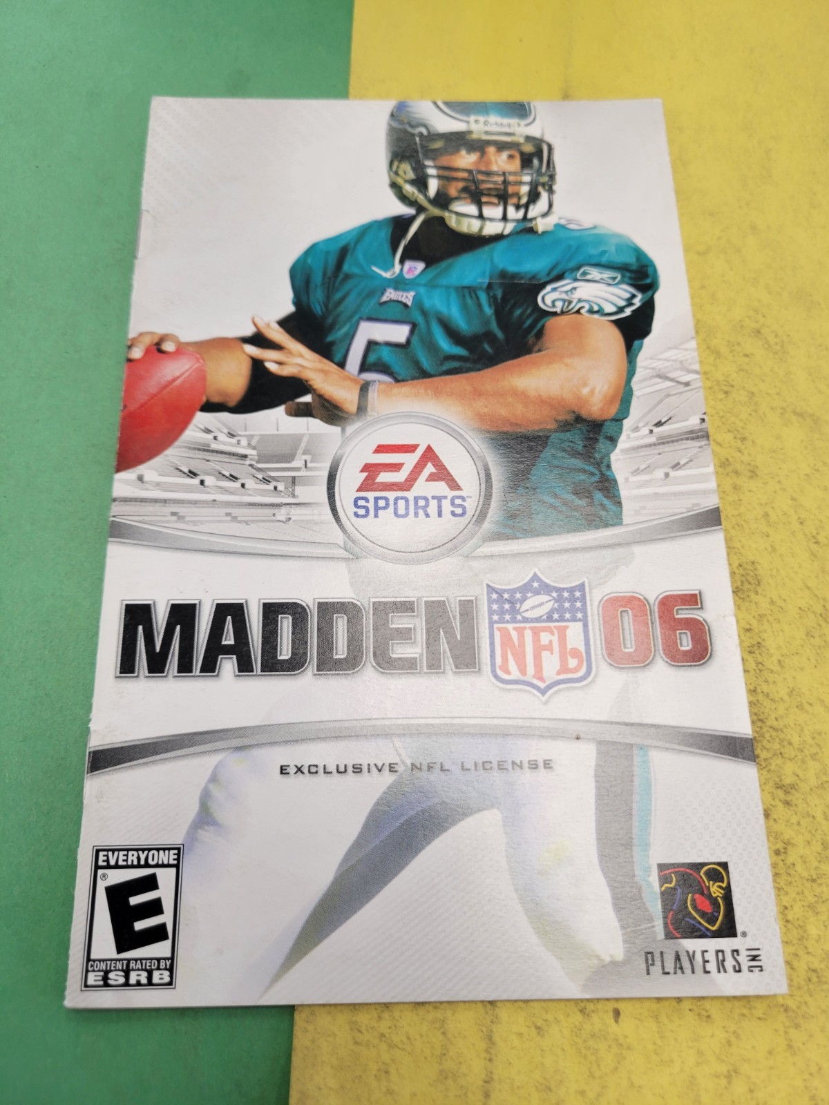 MADDEN NFL 06 MANUAL (Sony Playstation 2) Manual Only