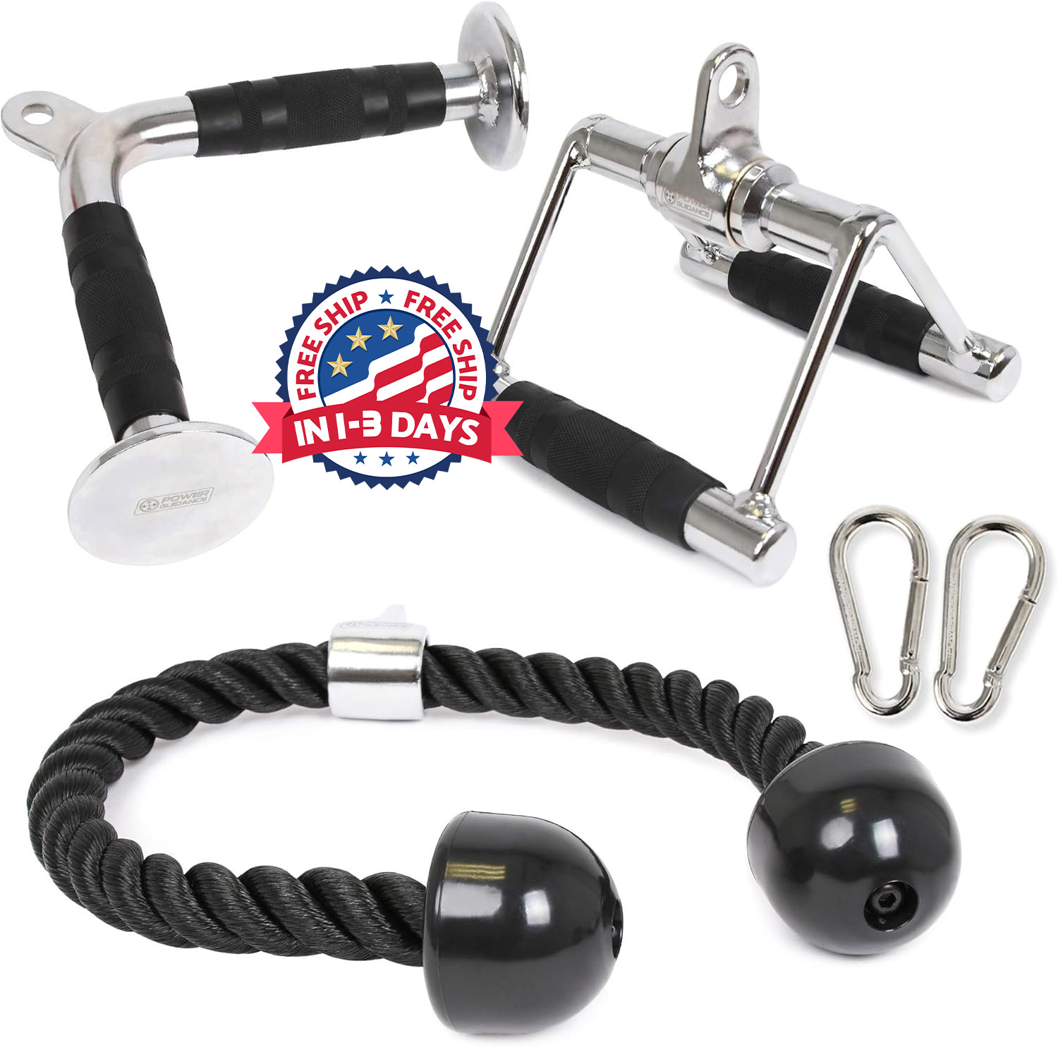 Accesorios polea gimnasio, agarres para LAT pulldown y levantamiento
