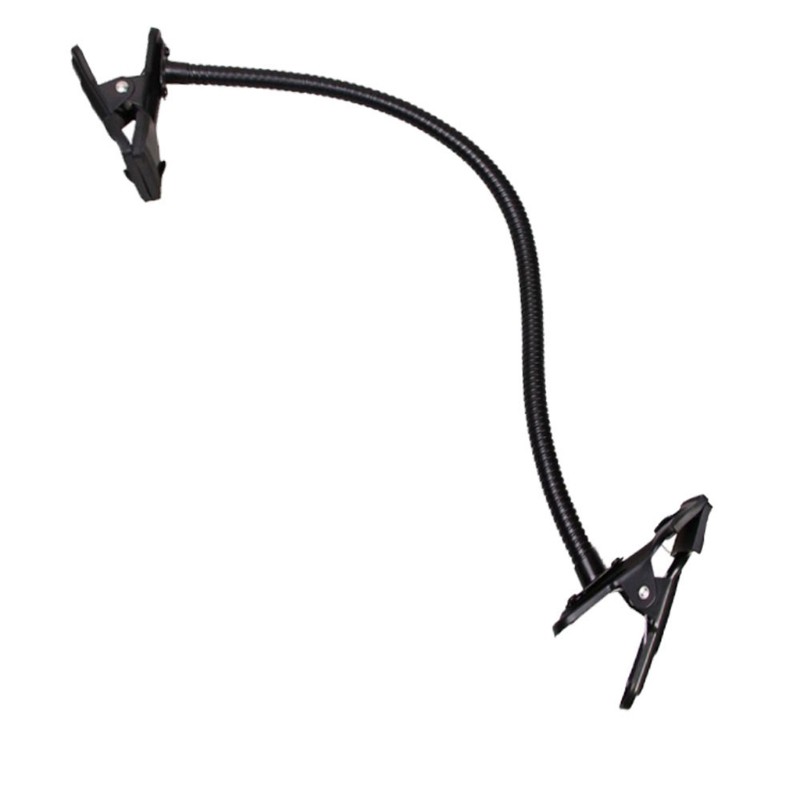 Dual Strong Clamps Connect by Flexible Metal Arms Clamps with Flexible Arm
