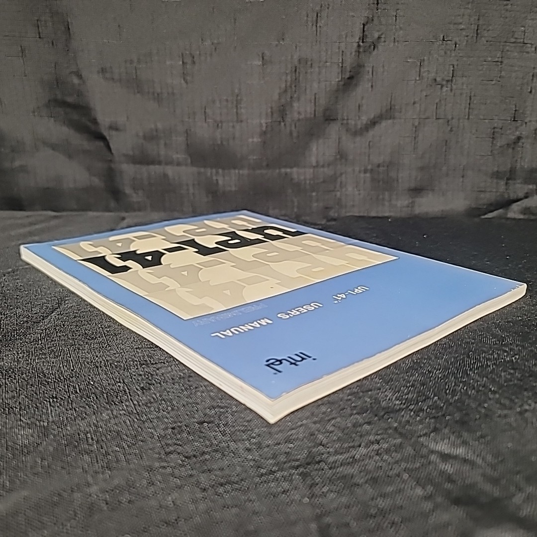 Intel UPI-41 User's Manual 1970s Preliminary Copy Guide Ultra Path Interconnect