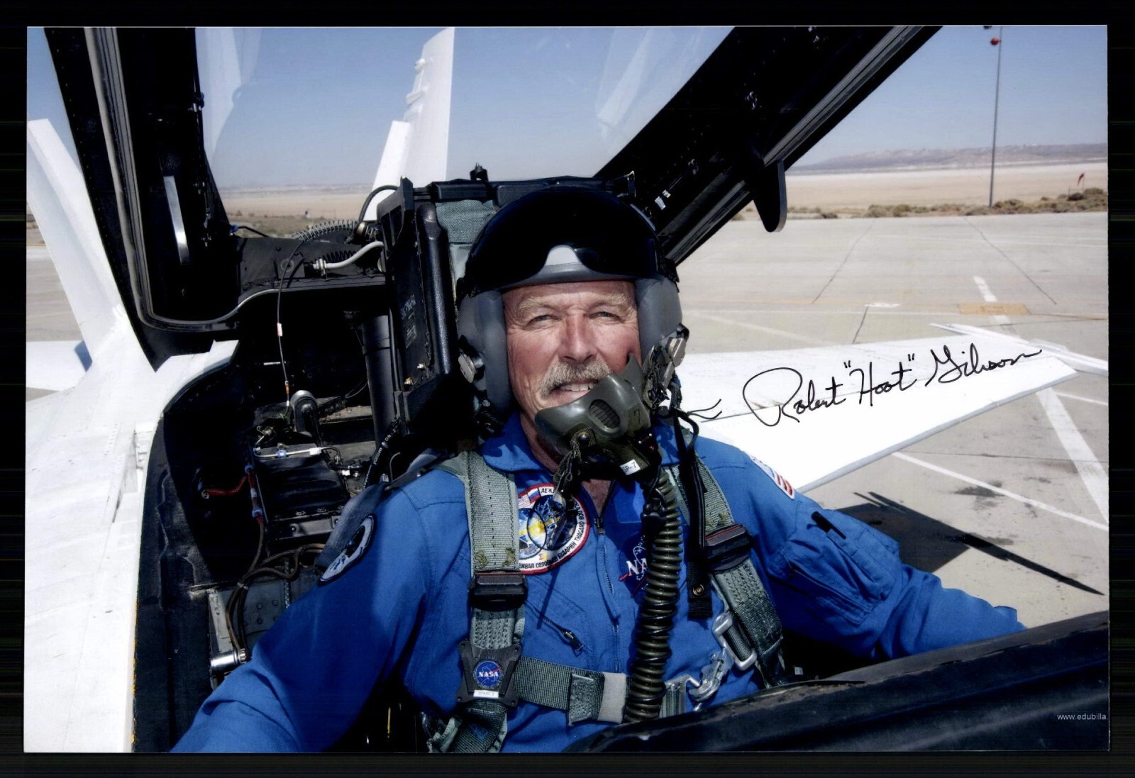 Robert Gibson American Astronaut STS-41-C Original Signed # G 43933