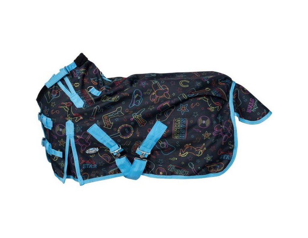 Tough 1 Blanket 1200D Mini Nashville Nights Turnout Multi 32-7650SMN