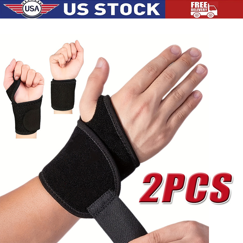 Wrist Hand Brace Support Carpal Tunnel Sprain Arthritis Gym Splint  Left / Right