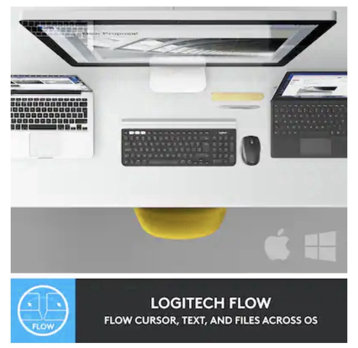 Logitech MX Anywhere 2S Bluetooth Wireless Mouse Multi-Device Rechargeable