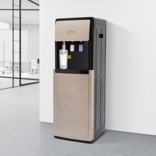 Bottom Loading Water Cooler Dispenser, 500W Hot & Cold Water Floor Standing
